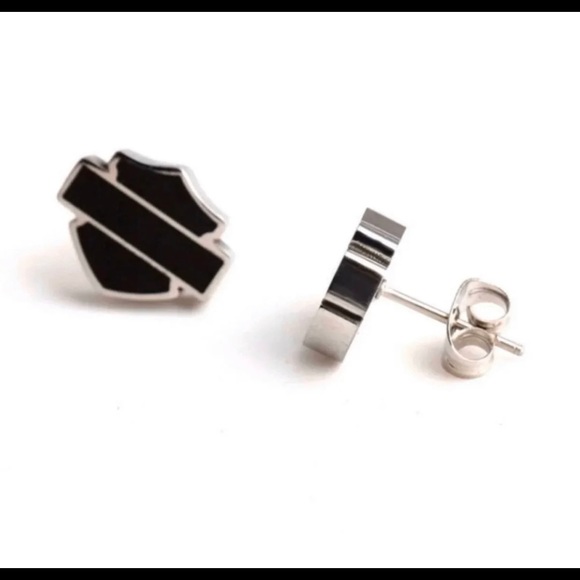 Harley-Davidson Jewelry - Limited! Harley Black Studs
